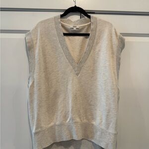 Agolde Gray Sleeveless Vest